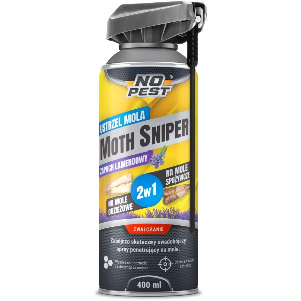 Środek na mole i ćmy No Pest® Moth Sniper Spray 400ml