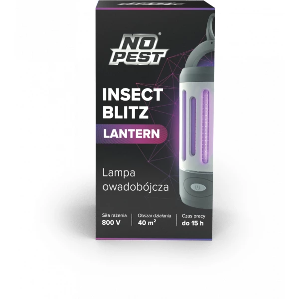 Lampa owadobójcza na muchy, komary Insect Latern No Pest®