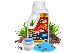 Proszek na mrówki 1 KG Ant Done No Pest® środek na mrówki w domu, ogrodzie granulat.