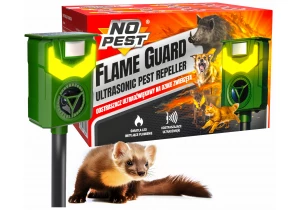 Odstraszacz na kuny do domu, garażu, na parking No Pest® Flame Guard 