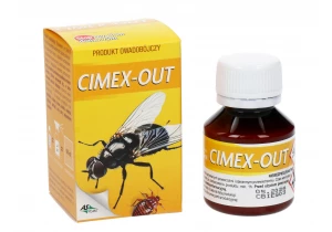 Preparat Cimex out 50ml. Oprysk na komary, kleszcze, pluskwy, muchy. 