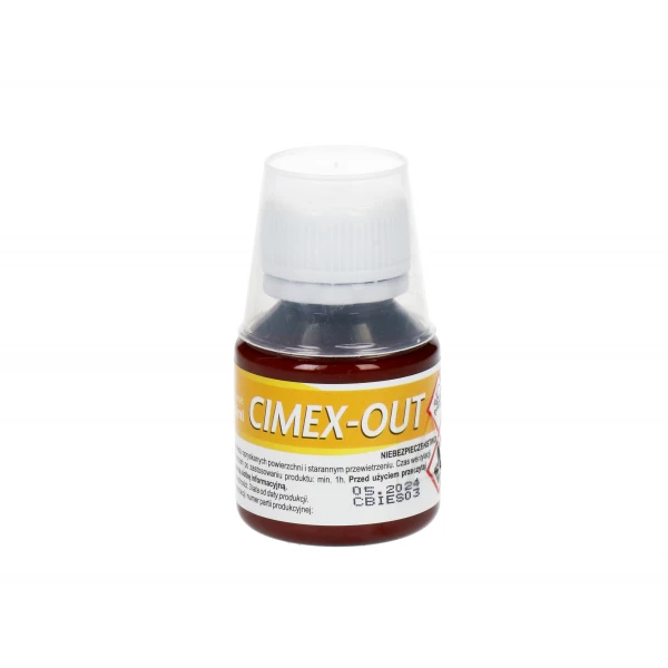 Preparat Cimex out 50ml. Oprysk na komary, kleszcze, pluskwy, muchy.