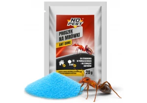Proszek na mrówki No Pest® Ant Done granulat saszetka 20G. Środek na mrówki w domu, ogrodzie.
