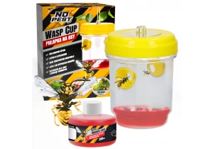 Pułapka na osy Wasp Cup No Pest® z płynem uzupełniającym