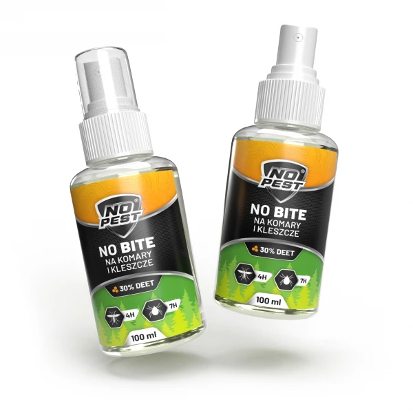 Silny środek na komary i kleszcze No Pest® No Bite Spray 30% DEET