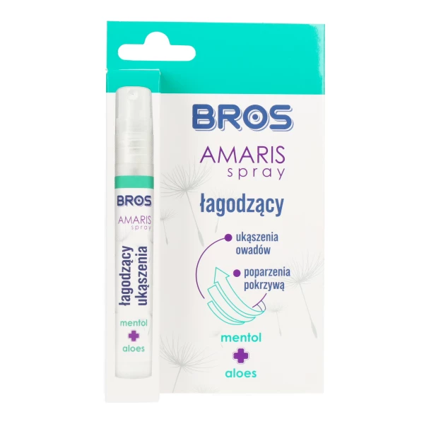 Spray łagodzący ukąszenia komarów, owadów Bros Amaris 8ml.