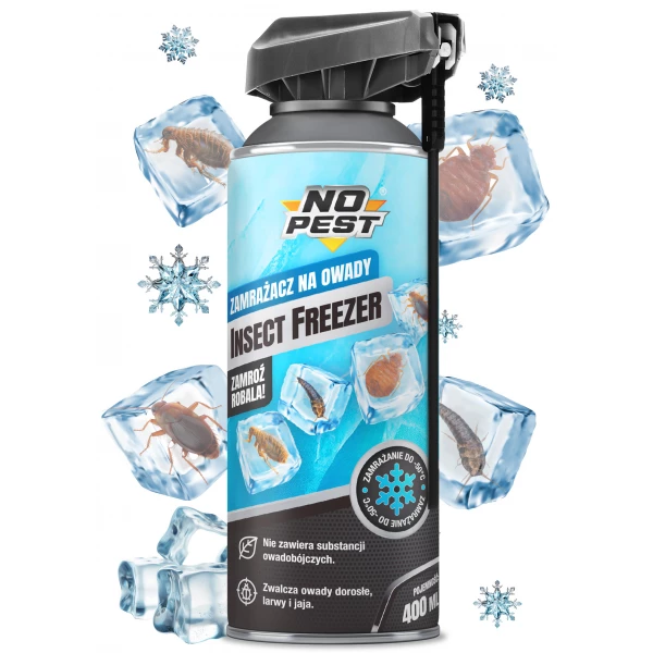 Freezer Insect. Zamrażający środek na owady No Pest 400 ml