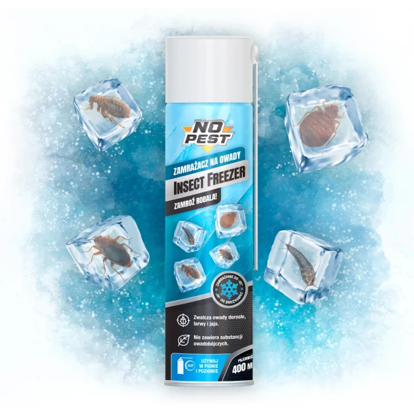  Błyskawiczny zamrażacz owadów Insect Freezer Spray No Pest®